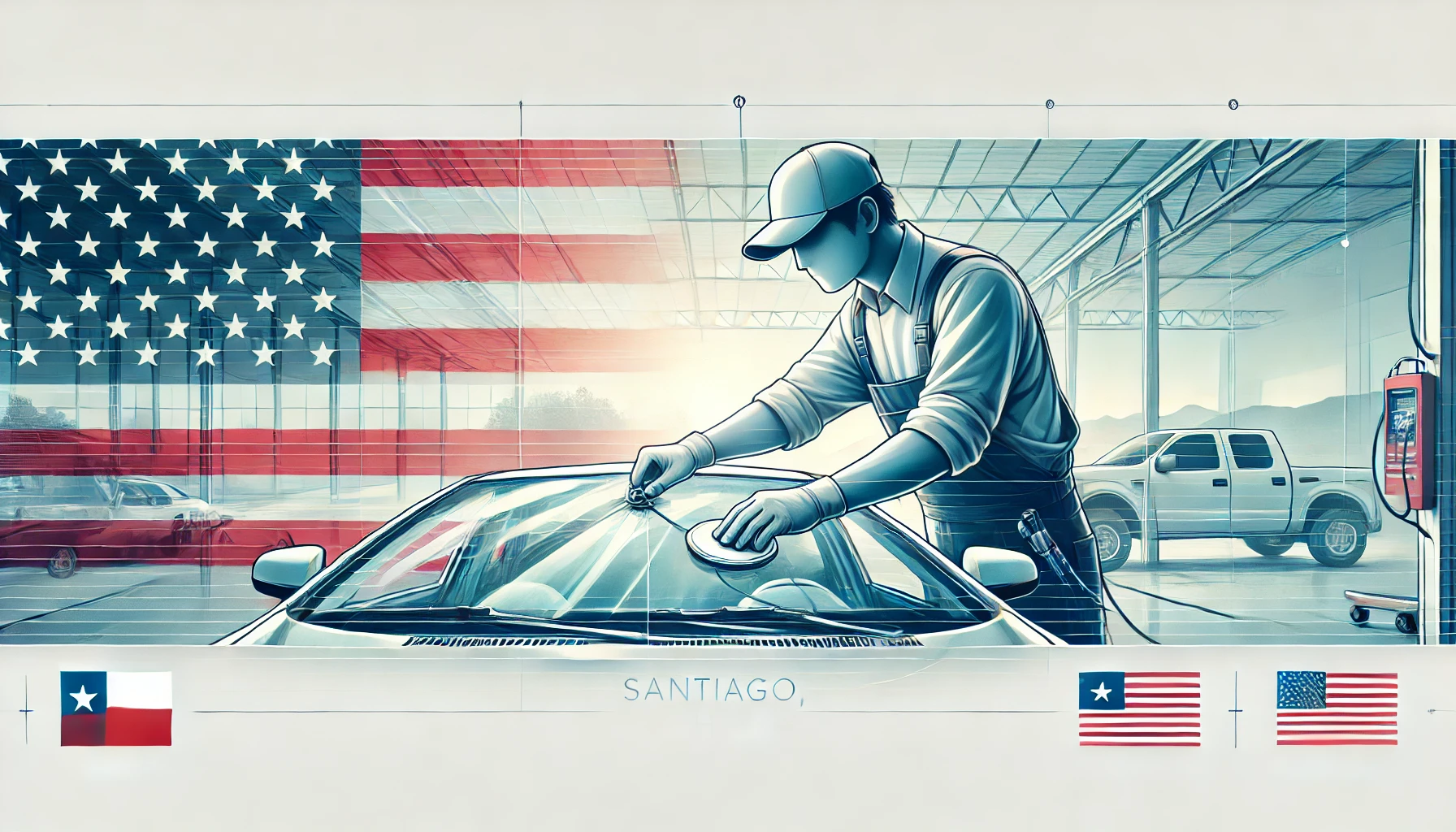 Reparación de Parabrisas en Santiago con Herramientas Importadas de EE.UU USA