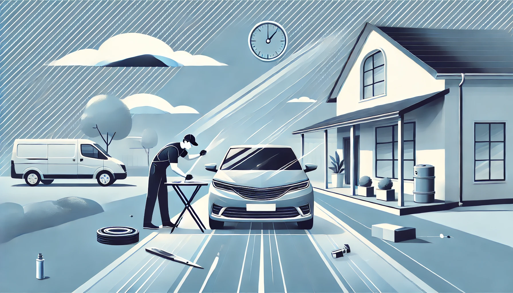 Reparación de parabrisas Express en Menos de 30 Minutos Y en tu Domicilio!